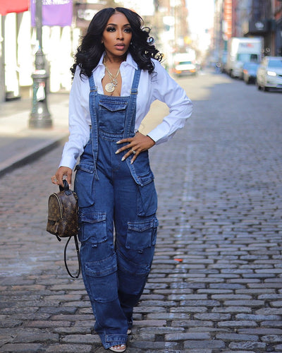 “ I’m It “ cargo Jumpsuit