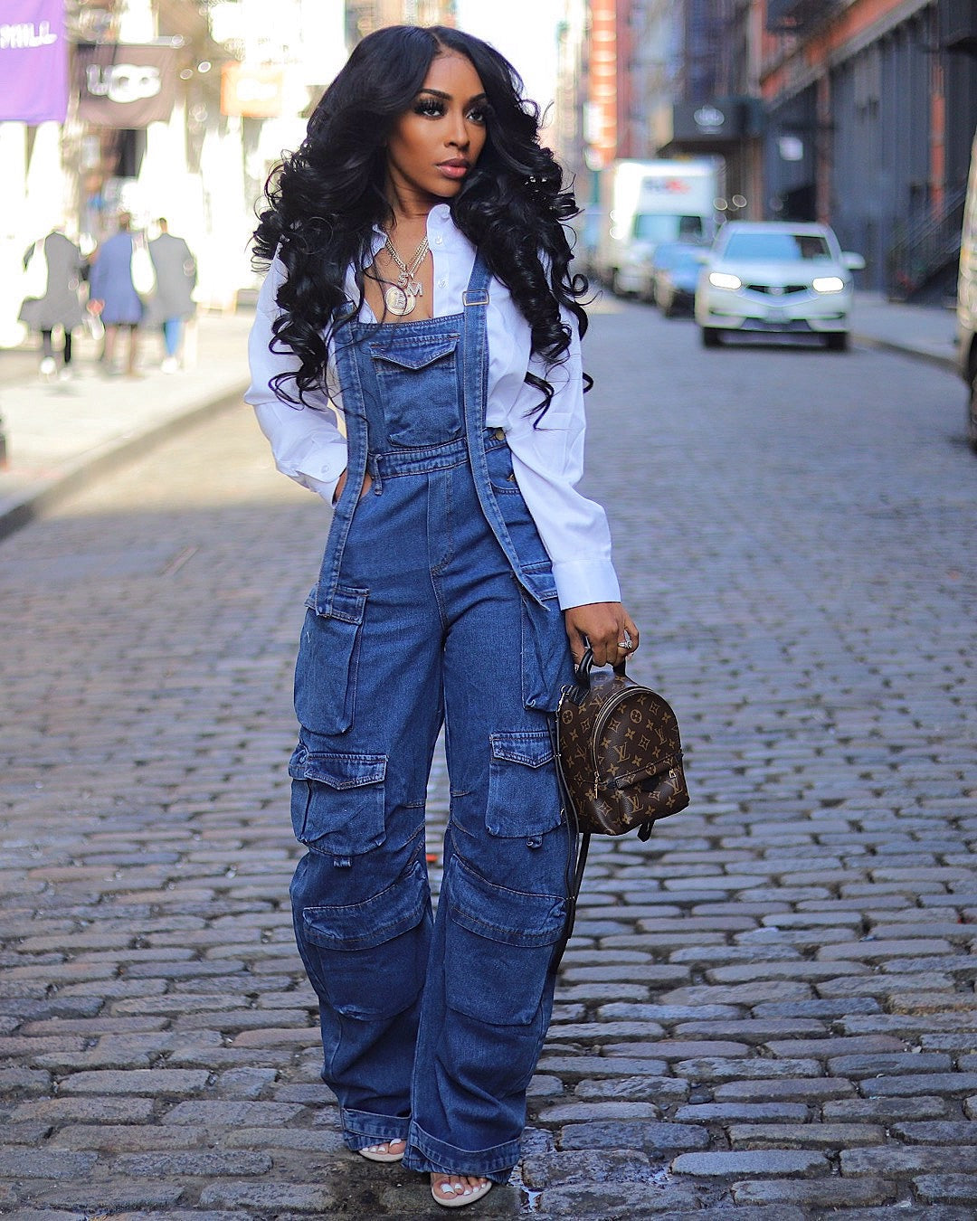 “ I’m It “ cargo Jumpsuit