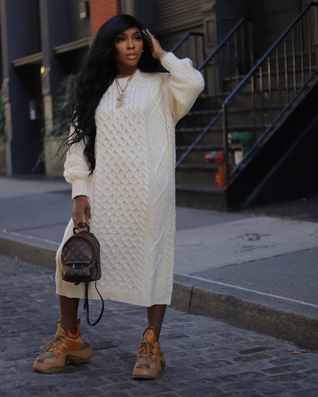 Feeling Cozy Maxi sweater