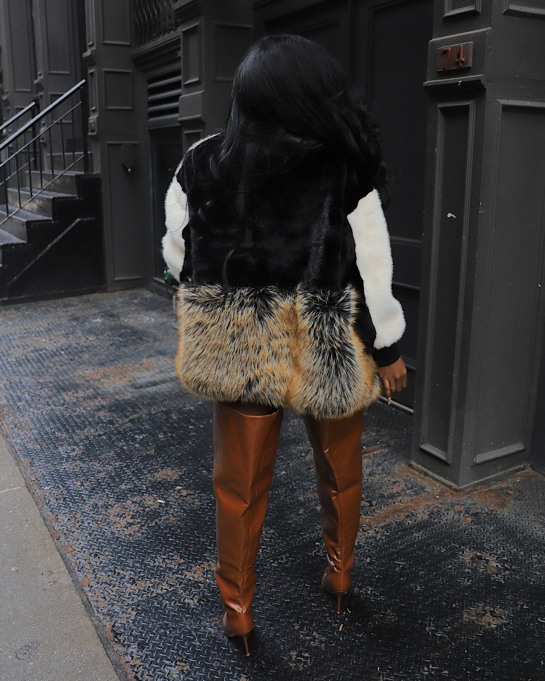 Royalty Faux Fur Coat