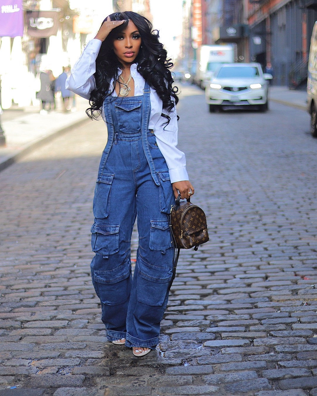 “ I’m It “ cargo Jumpsuit