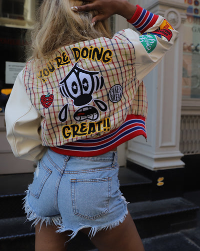 Varsity Bae Bomber