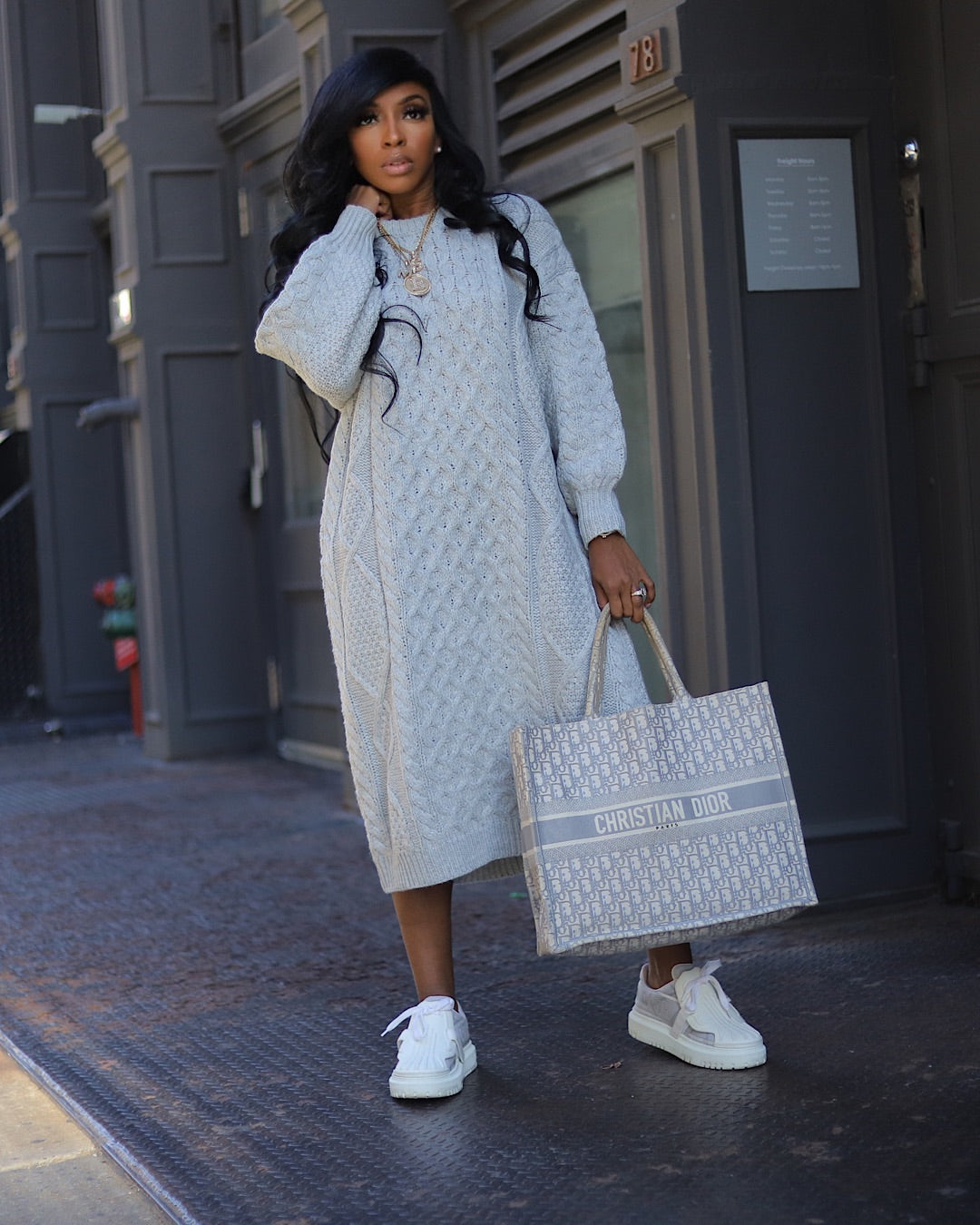 Feeling Cozy Maxi sweater