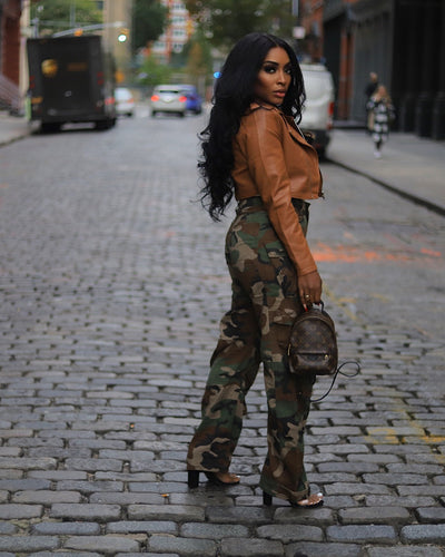 Camo Girl Cargo jeans